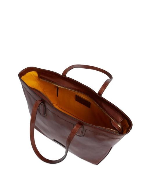 The Bridge Brown Leather Tote Bag