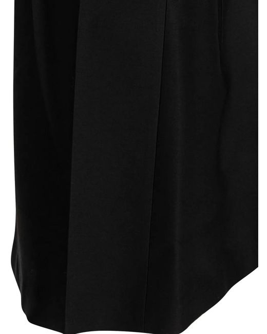 Sandbeige Black Sleeveless Midi Dress