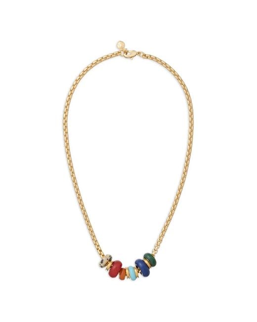 Roxanne Assoulin Metallic The Stone Slider Necklace