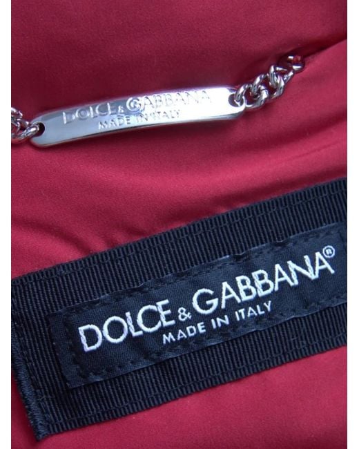 Dolce & Gabbana Blue Geometric-Patchwork Quilted Jacket for men