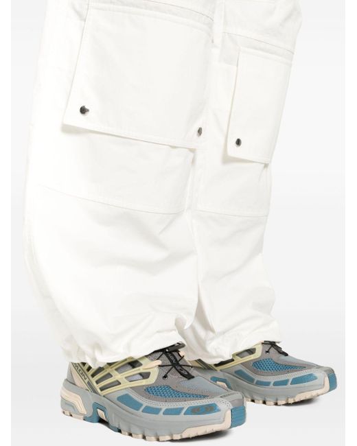 OAMC White Mid-rise Wide-leg Trousers for men