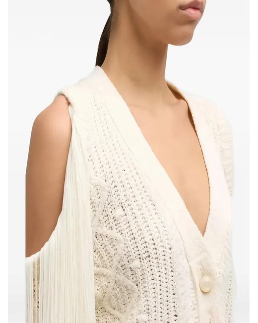 Hellessy White Lawrence Cardigan