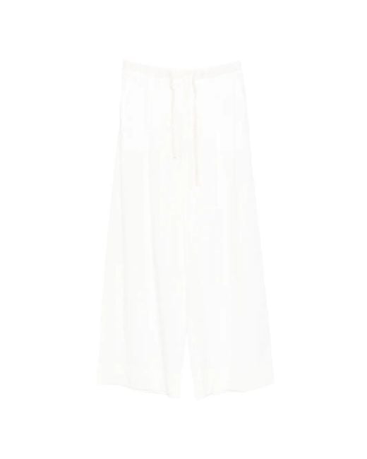 Soeur White Hugues Drawstring Trousers