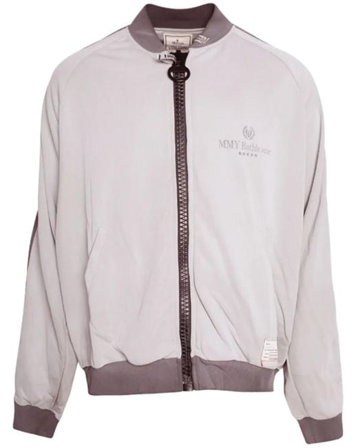 Maison Mihara Yasuhiro Pink Wide Back Zip-Up Track Jacket for men