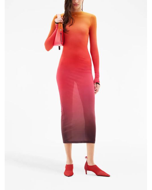 Courreges Red Dresses