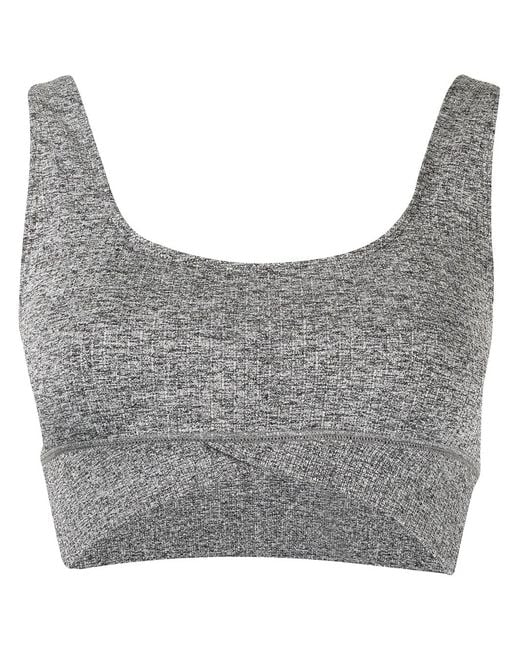 The Upside Gray Ayama Pia Cropped Top