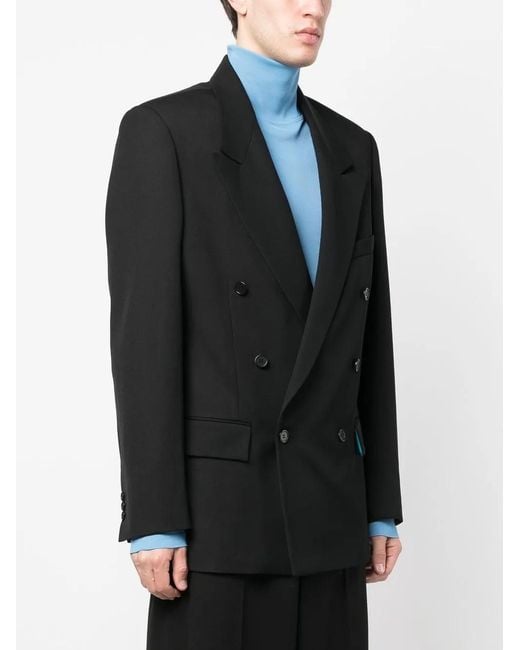 BOTTER Black Double-Breasted Blazer for men