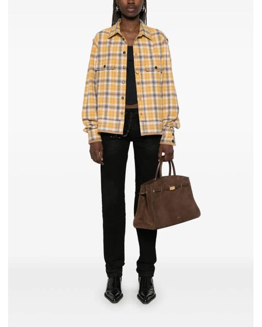 DSquared² Natural Checked Shirt