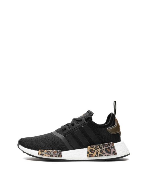 Adidas Black Nmd R1 "cheetah" Sneakers