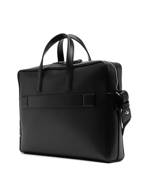 Bally Black Mythos Briefcase for men