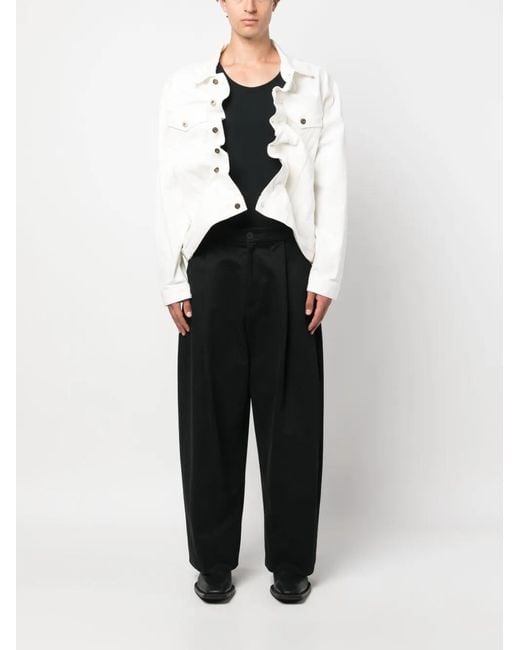 Y. Project White Wire Denim Jacket