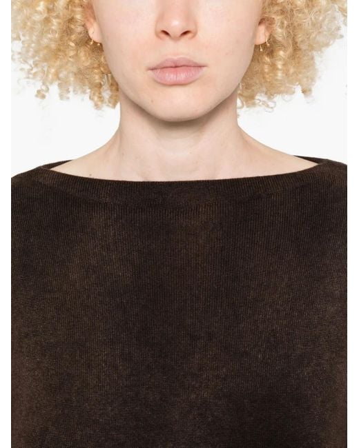 Avant Toi Black Cashmere Sweater