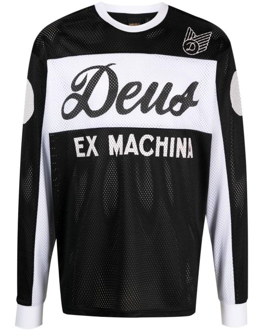 In detail Sanders Contract Deus Ex Machina T-shirt Met Logoprint in het Zwart voor heren | Lyst NL