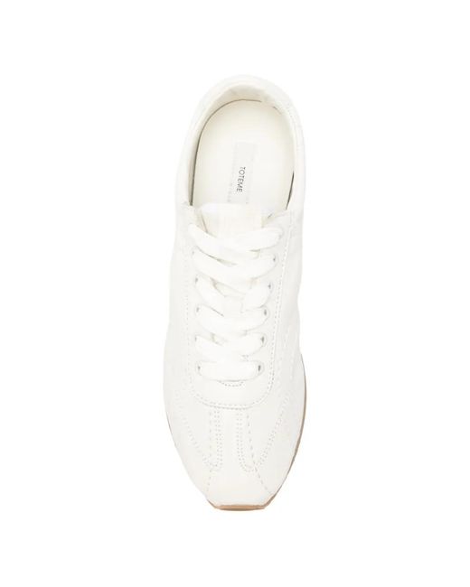 Totême White Flex Sneakers