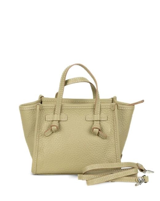 Gianni Chiarini Metallic Sac Cabas À Détail De Nœud