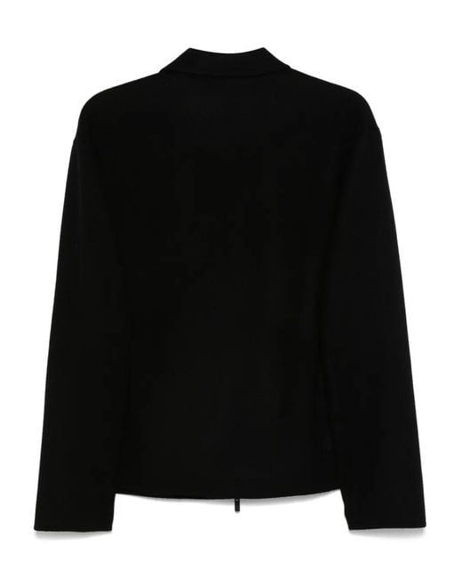 Hevò Black Verdemared Overshirt for men