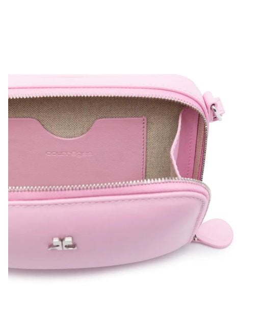 Borsa A Spalla Cloud di Courreges in Pink