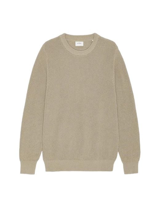 Les Deux Natural Ribbed-Knit Sweater for men