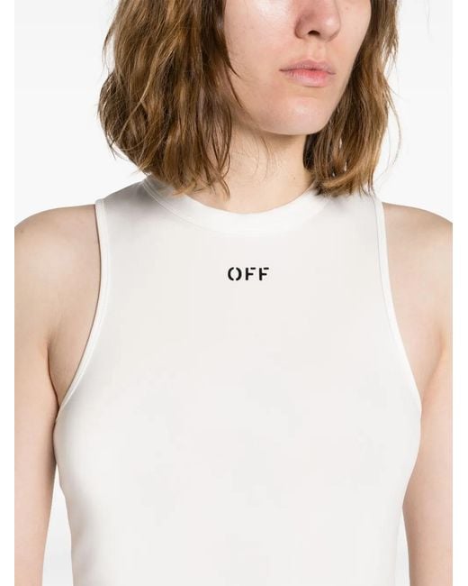 Off-White c/o Virgil Abloh White Dress With Logo