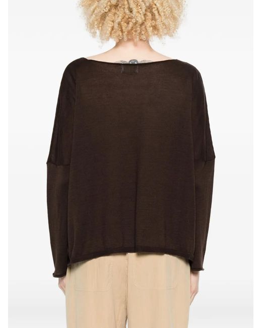 Be You Brown Long-Sleeve Top