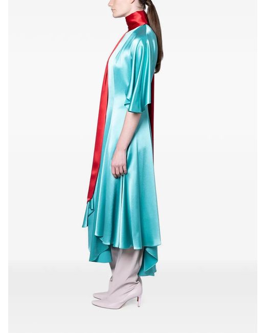 Roksanda Blue Wren Asymmetric Dress