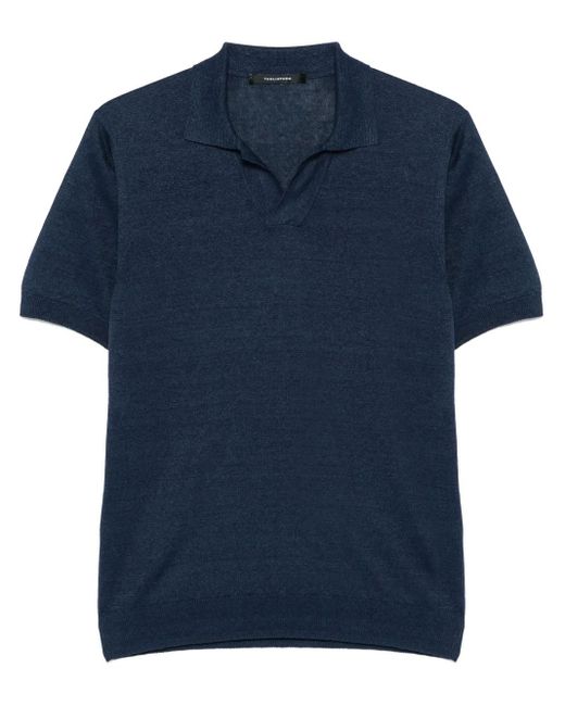 メンズ Tagliatore Keith Tシャツ Blue