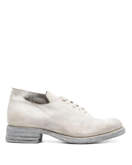 A Diciannoveventitre White A1 Derby Shoes for men