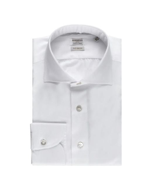 Borriello White Chemise Marechiaro À Col Ouvert for men