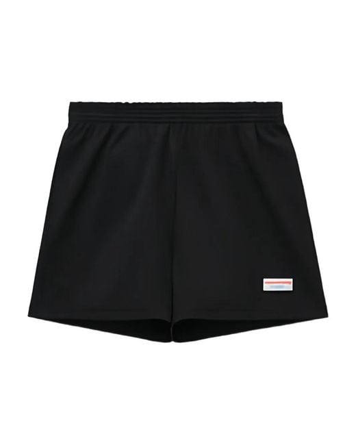 Alexander Wang Black Elasticated-Waistband Shorts