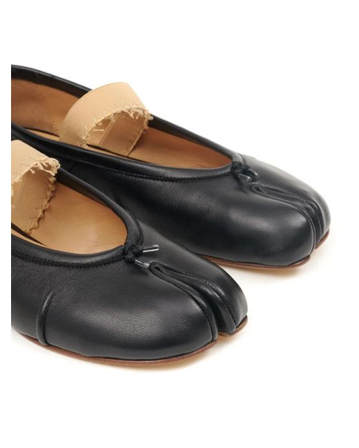 Maison Margiela White Tabi Ballerina Shoes