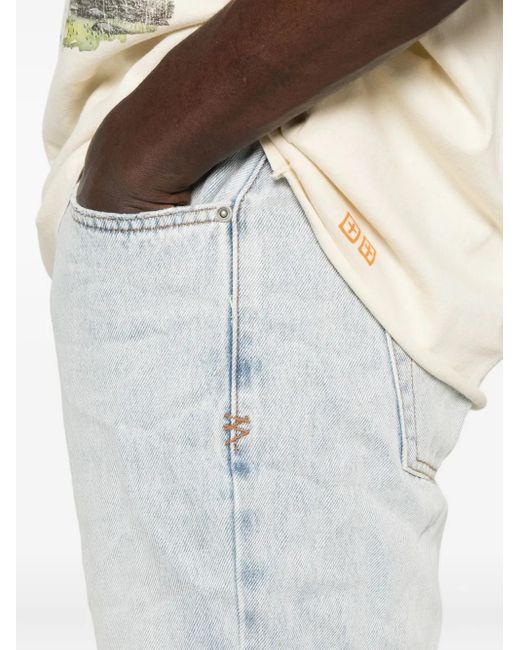 Jeans Con Design A Cinque Tasche di Ksubi in Blue da Uomo