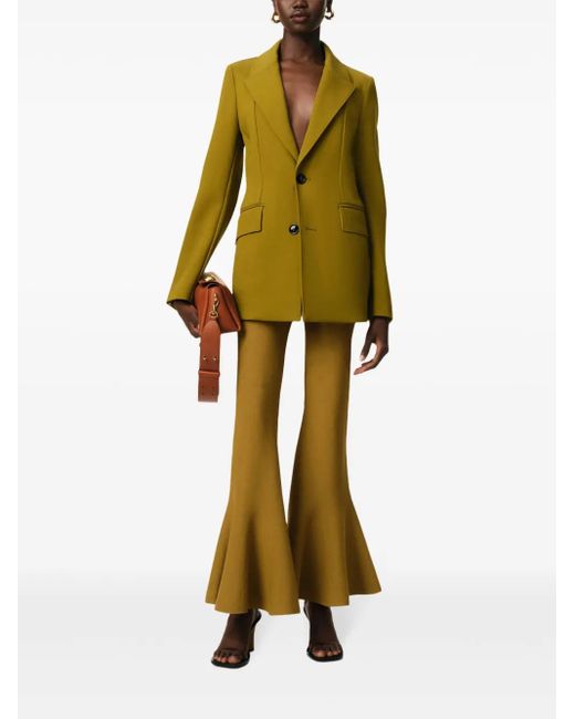 AMI Orange Wide Trousers