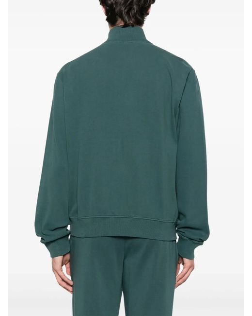 Juvia Green Zip-Up Sweatshirt for men