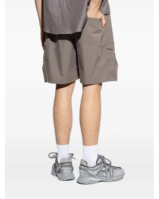 Short À Fermeture Dissimulée Represent pour homme en coloris Gray