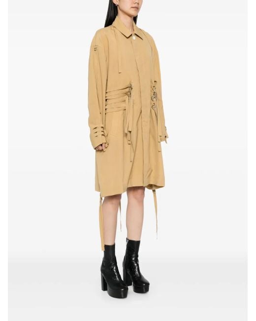 Undercover Natural Belted Coat