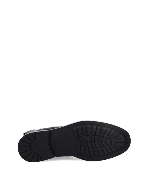 Karl Lagerfeld Black Ribbed Panel Boots