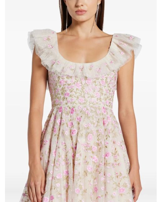 Needle & Thread Natural Lea Dress