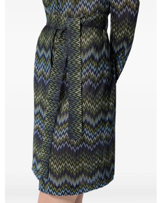 Missoni Green Midi Shirt Dress