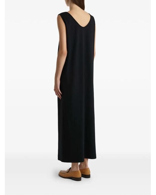 Khaite Black Hall Dress