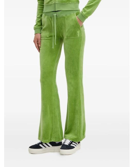 Juicy Couture Green Patch Pocket Trousers