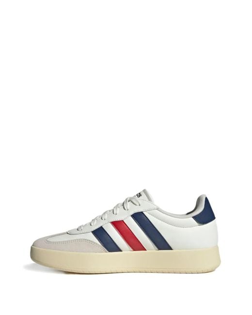 メンズ Adidas Barreda "off White/dark Blue/better Scarlet" スニーカー