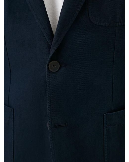 Marc O' Polo Blue Single-Breasted Blazer for men