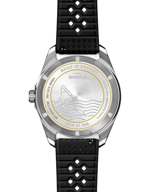 Shinola Black Duck 40Mm Watch for men
