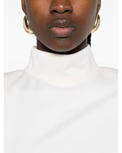 Vestiaire d'un Oiseau Libre ハイネック ドレス White