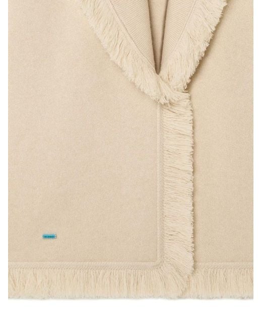 Alanui Natural Fringed Finest Coat