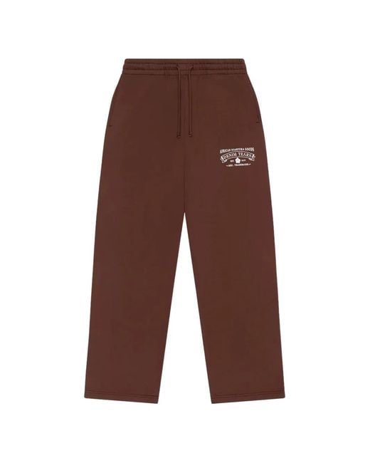 DENIM TEARS Brown Adg Track Pants for men