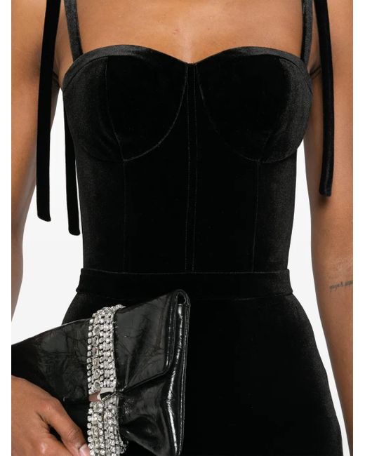 Cristallini Black Cybele Gown