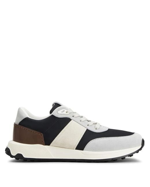 Tod's Sneakers Met Suède Vlak in het White voor heren