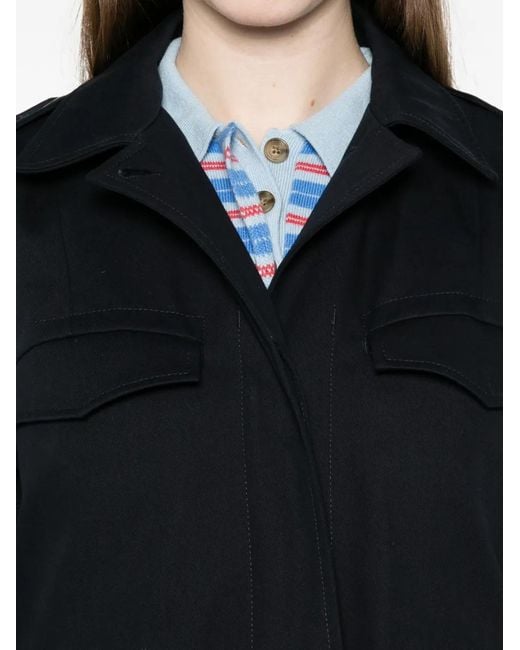 A.P.C. Black Flap-Pocket Jacket