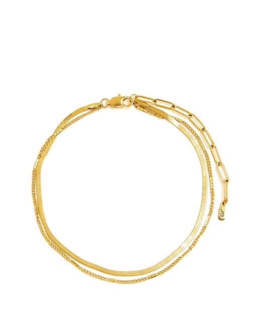 Jenny Bird Metallic Surfside Anklet